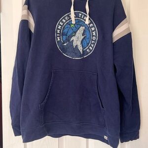 Fanatics Navy Timberwolves Hoodie